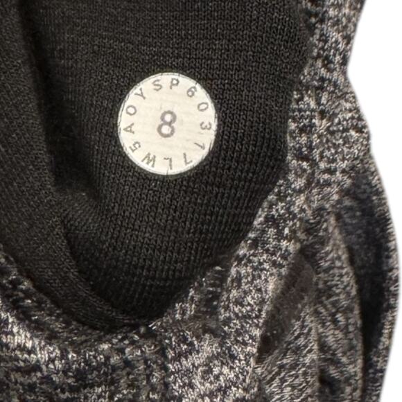 Lululemon Wunder Under Hi-Rise Tight 28" Heathered Black Size 8 - Picture 7 of 8